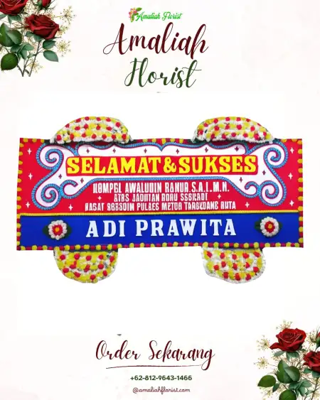 Papan Bunga Ucapan Selamat Pagerharjo