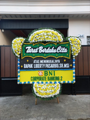 Papan Bunga Duka di Pagerharjo