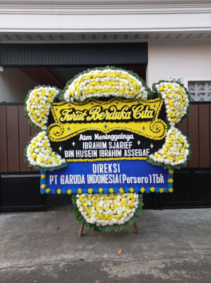 Papan Bunga Duka di Pagerharjo