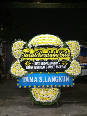 Papan Bunga Duka di Pagerharjo