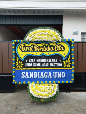 Papan Bunga Duka di Pagerharjo